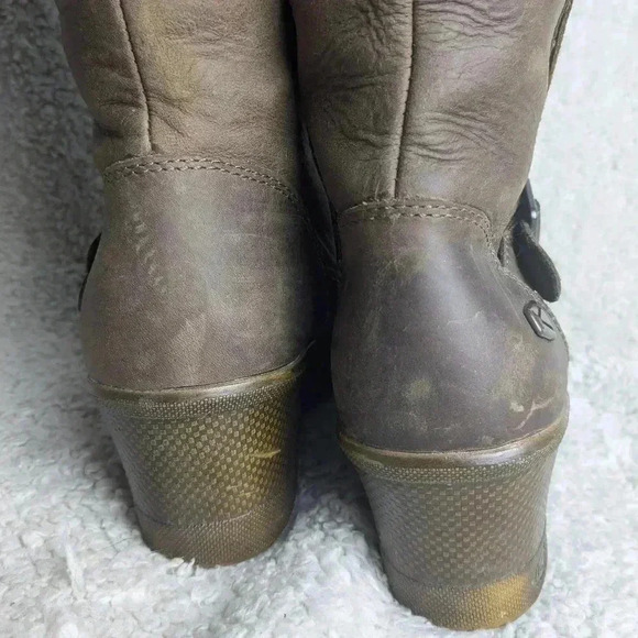 Keen Womens Keen Of Scots Boot Brown Nubuck Leather  Wedge Heel size 7 - Picture 11 of 16